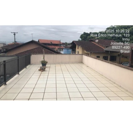 Terreno em Joinville, Iririu, Rua Erico Herhaus, nº 123, SC. Área: 300m2
