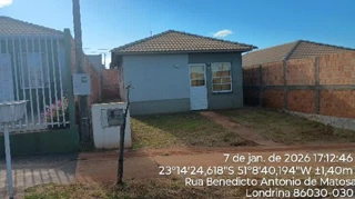 Imóvel 2693984 ['8787712762314'] - ['RUA BENEDICTO ANTONIO DE MATOSA,N. 971 QD 10, JACUTINGA - CEP: 86085-787, LONDRINA - PARANA'] ['Terra Nova'] - ['Londrina']/['PR'] - 1