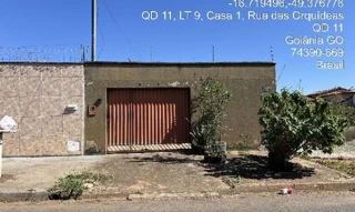 Imóvel 2583986 ['8555517981389'] - ['RUA DAS ORQUIDEAS,N. SN CS 02 LT 09 QD 11, VILA RIZZO - CEP: 74390-669, GOIANIA - GOIAS'] ['Vila Rizzo'] - ['Goiânia']/['GO'] - 1