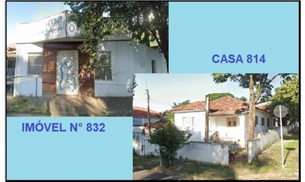 Casa em Americana, , Rua Anhanguera, n ° s 814 e 832, SP. Área: 645m2