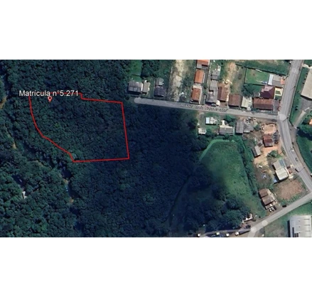 Terreno em União da Vitória, São Cristóvão, Distrito de São Cristóvão, PR. Área: 4889.35m2