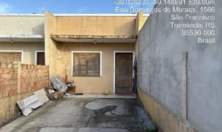 Imóvel 2865287 ['8444415696284'] - ['RUA DOMINGOS DE MORAES,N. 1568 CS 02 QD 272 LT 32, ZONA NOVA SUL - CEP: 95590-000, TRAMANDAI - RIO GRANDE DO SUL'] ['Tramandaí'] - ['Tramandaí']/['RS'] - 1