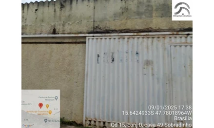 Casa em Sobradinho, Sobradinho, Quadra 15, s/n, Lote 49, Conjunto D, Sobradinho, Sobradinho, DF, 73045-154, DF. Área: nullm2