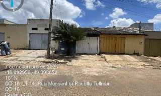 Imóvel 2889789 ['8444403439117'] - ['RUA MONSENHOR RODOLFO TELLMAN,N. 02 LT 14 QD 16, JARDIM SAO JOSE - CEP: 74494-690, GOIANIA - GOIAS'] ['Jardim São José'] - ['Goiânia']/['GO'] - 1