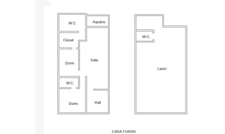 Casa em São Caetano do Sul, Vila Palmeiras, RUA SANTOS DUMONT, 186, BOA VISTA, SP. Área: 134.2m2