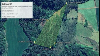 Imóvel 2888390 [''] - ['Saindo do Município pela RS-468, segue até a Localidade de Santo Antônio (Campo ASA Sport Club) e segue pela estrada de chão, aproximadamente 3.2km, passa pelo cemitério de Bom Jardim, continua seguindo na estrada por mais 7,3KM até chegar à área avaliada.'] [''] - ['Três Passos']/['RS'] - 1