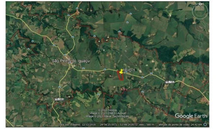 Imóvel rural em São Pedro do Iguaçu, São Judas Tadeu, PR /São Pedro do Iguaçu, PR. Área: 572150m2 - imagem 0