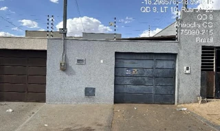 Imóvel 2556395 ['8444433307642'] - ['RUA JP 23,N. S/N LT 09, QD 09, JARDIM PRIMAVERA 1A ETAPA - CEP: 75090-215, ANAPOLIS - GOIAS'] ['Res. Santo Expedito'] - ['Anápolis']/['GO'] - 1