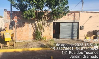 Imóvel 2437295 ['8444418940470'] - ['RUA DOS TUCANOS,N. 141 CS 01, LT 08 QD 18, JARDIM GRAMADO - CEP: 79491-026, SAO GABRIEL DO OESTE - MATO GROSSO DO SUL'] ['Jardim Gramado'] - ['São Gabriel Do Oeste']/['MS'] - 1
