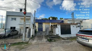 Imóvel 2921096 ['1444413531000'] - ['RUA AUREA,N. 5 CASA 02, UMBURA - CEP: 53625-706, IGARASSU - PERNAMBUCO'] ['Umbura'] - ['Igarassu']/['PE'] - 1