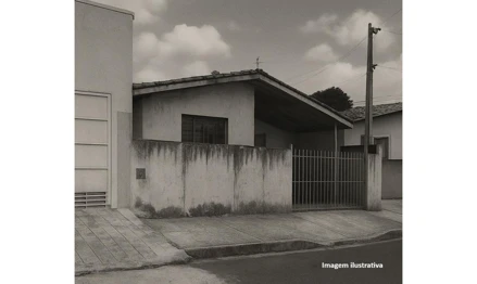 Casa em Bauru, Vila Industrial, Rua Romeu Crivelli, nº 7-67, SP. Área: 110.08m2